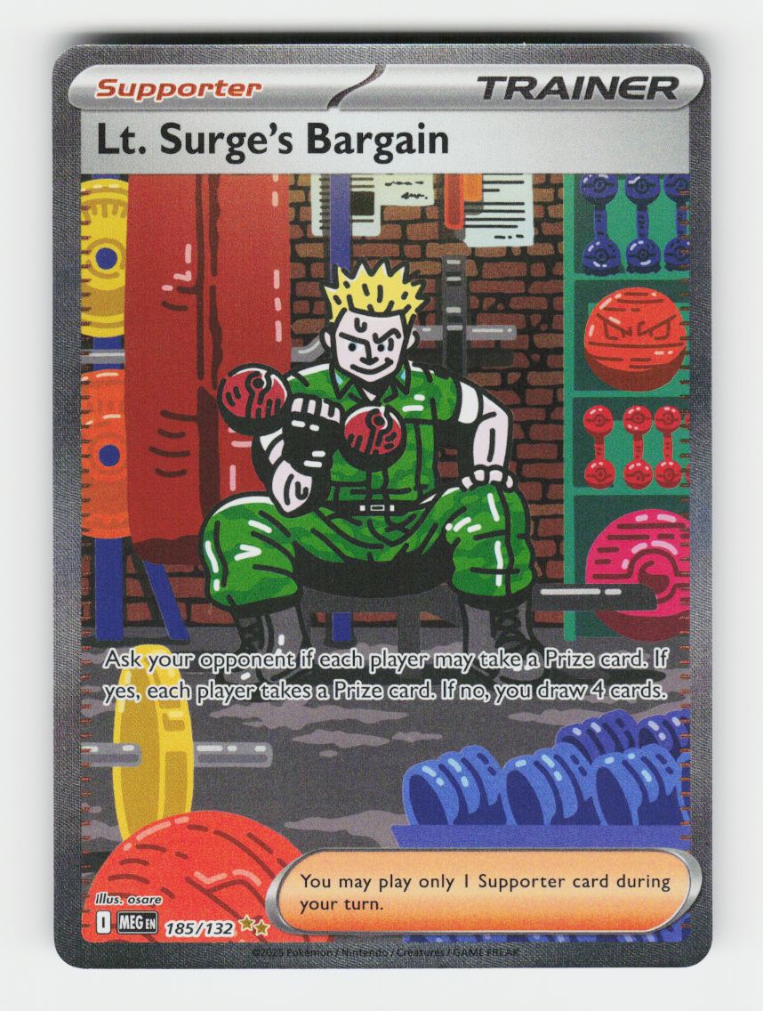 Lt. Surge's Bargain - 185/132