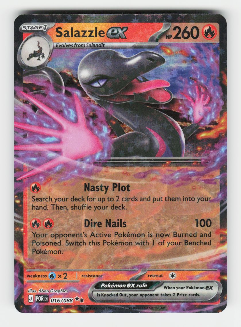 Salazzle ex - 016/088 - A