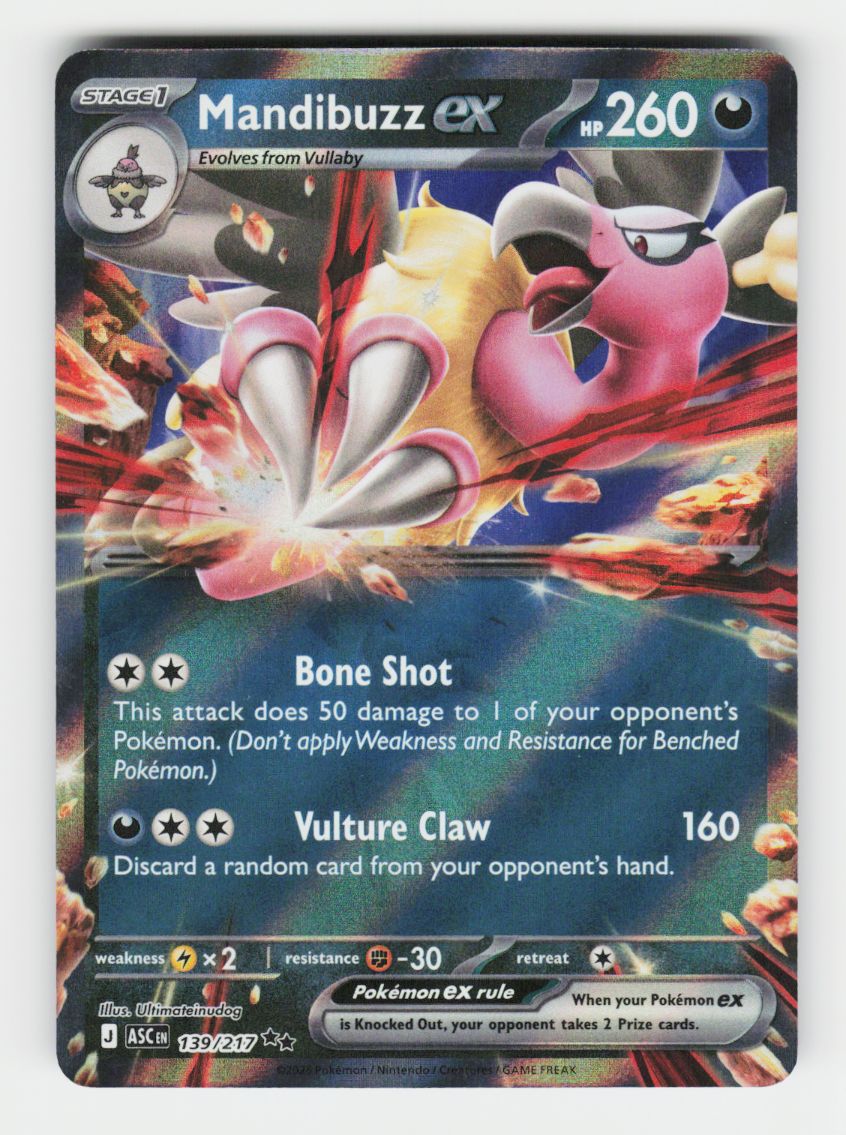 Mandibuzz ex - 139/217 - A