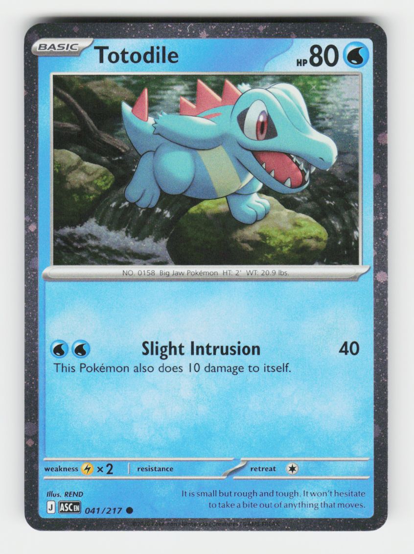 Totodile (Cosmos Holo) - 041/217 - B