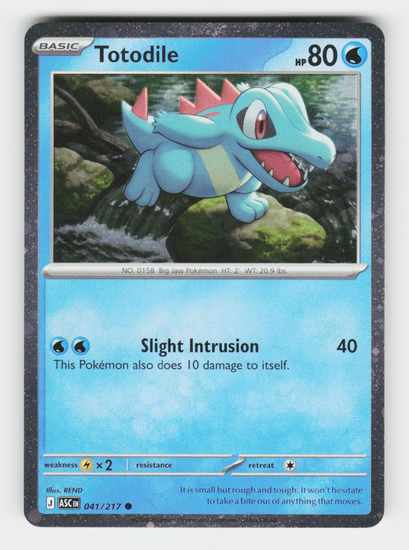 Totodile (Cosmos Holo) - 041/217 - C