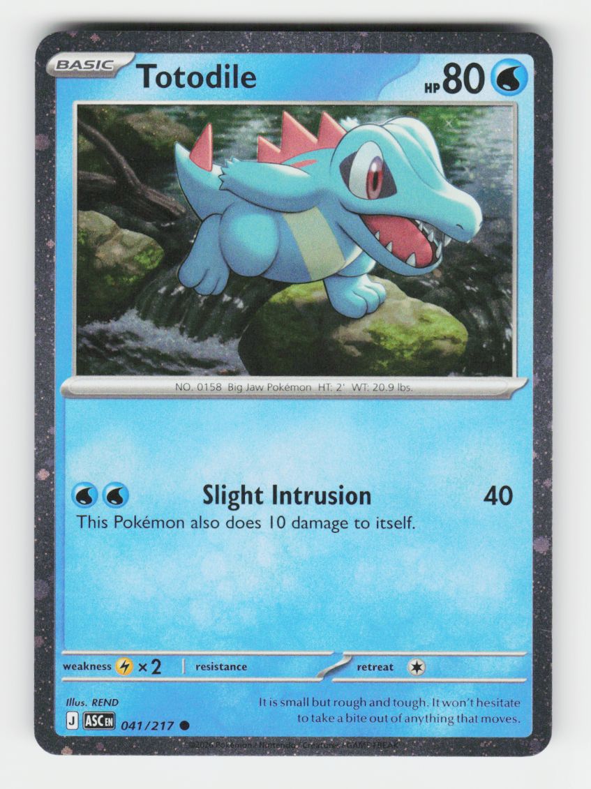 Totodile (Cosmos Holo) - 041/217 - D