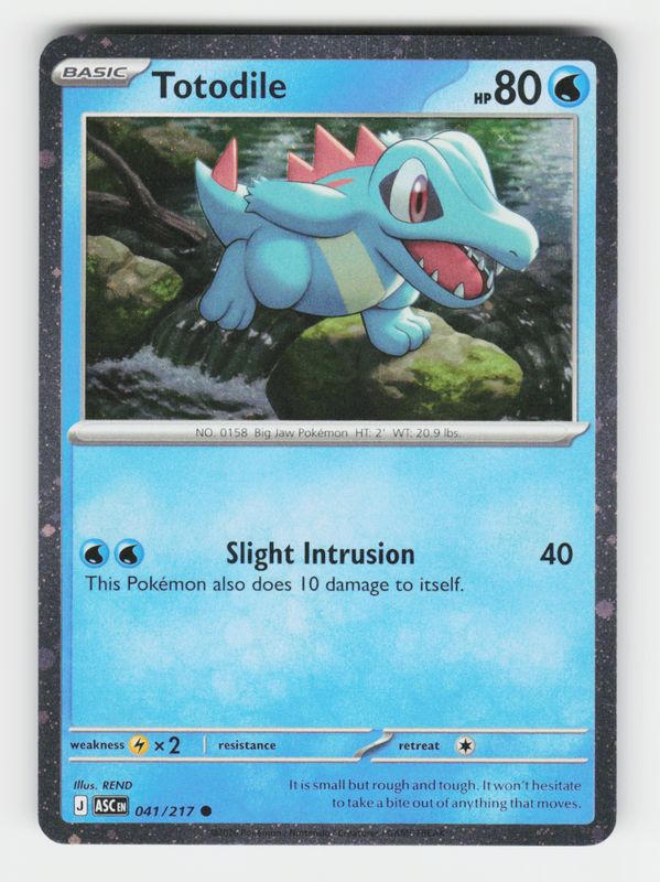 Totodile (Cosmos Holo) - 041/217 - D