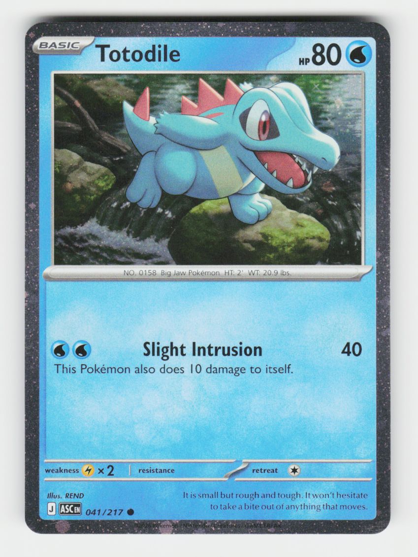 Totodile (Cosmos Holo) - 041/217 - F