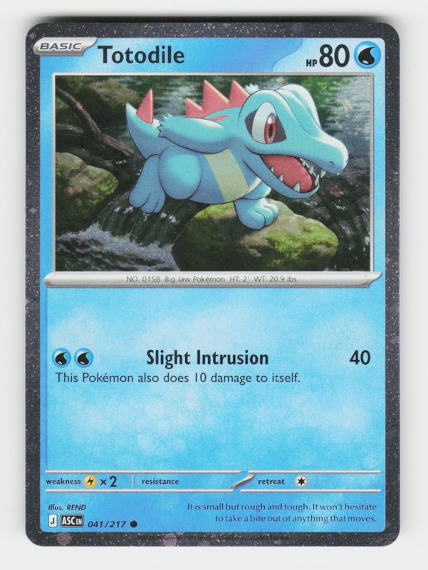 Totodile (Cosmos Holo) - 041/217 - F