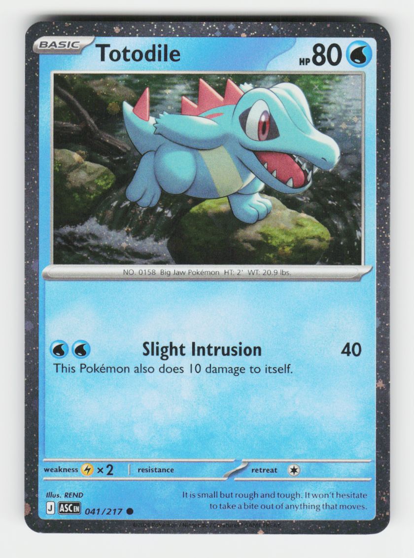 Totodile (Cosmos Holo) - 041/217 - H