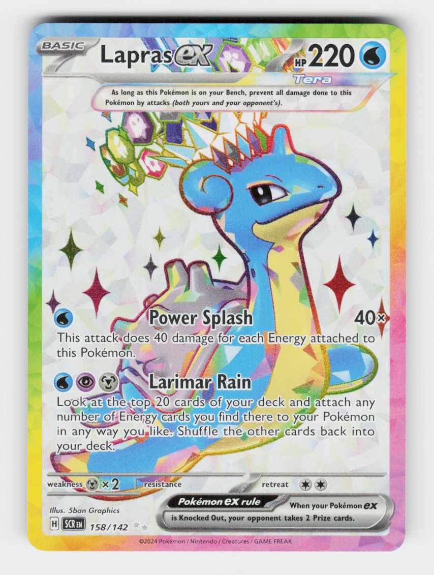 Lapras ex - 158/142 - A