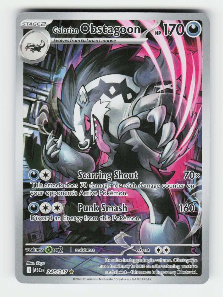 Galarian Obstagoon - 245/217
