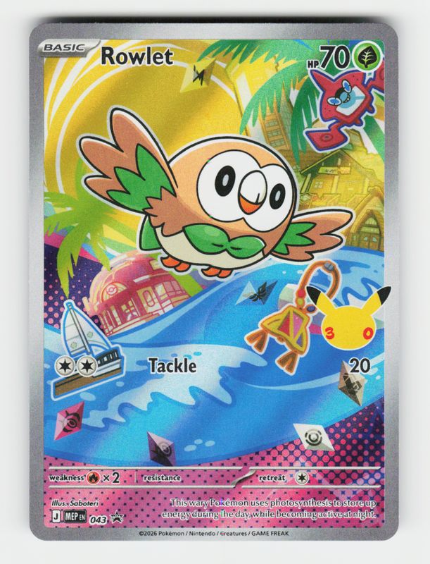 Rowlet - 043 - B