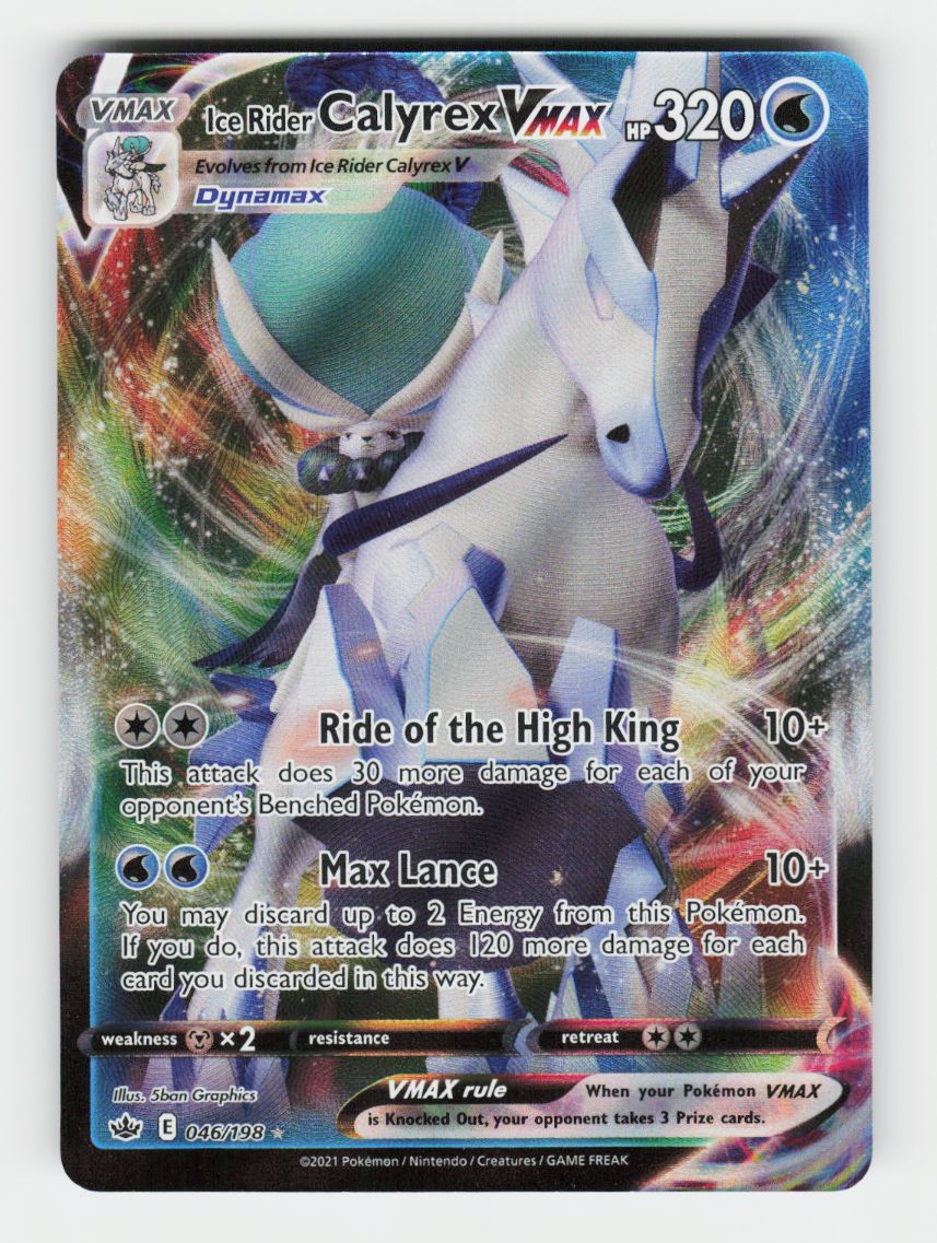 Ice Rider Calyrex VMAX - 046/198