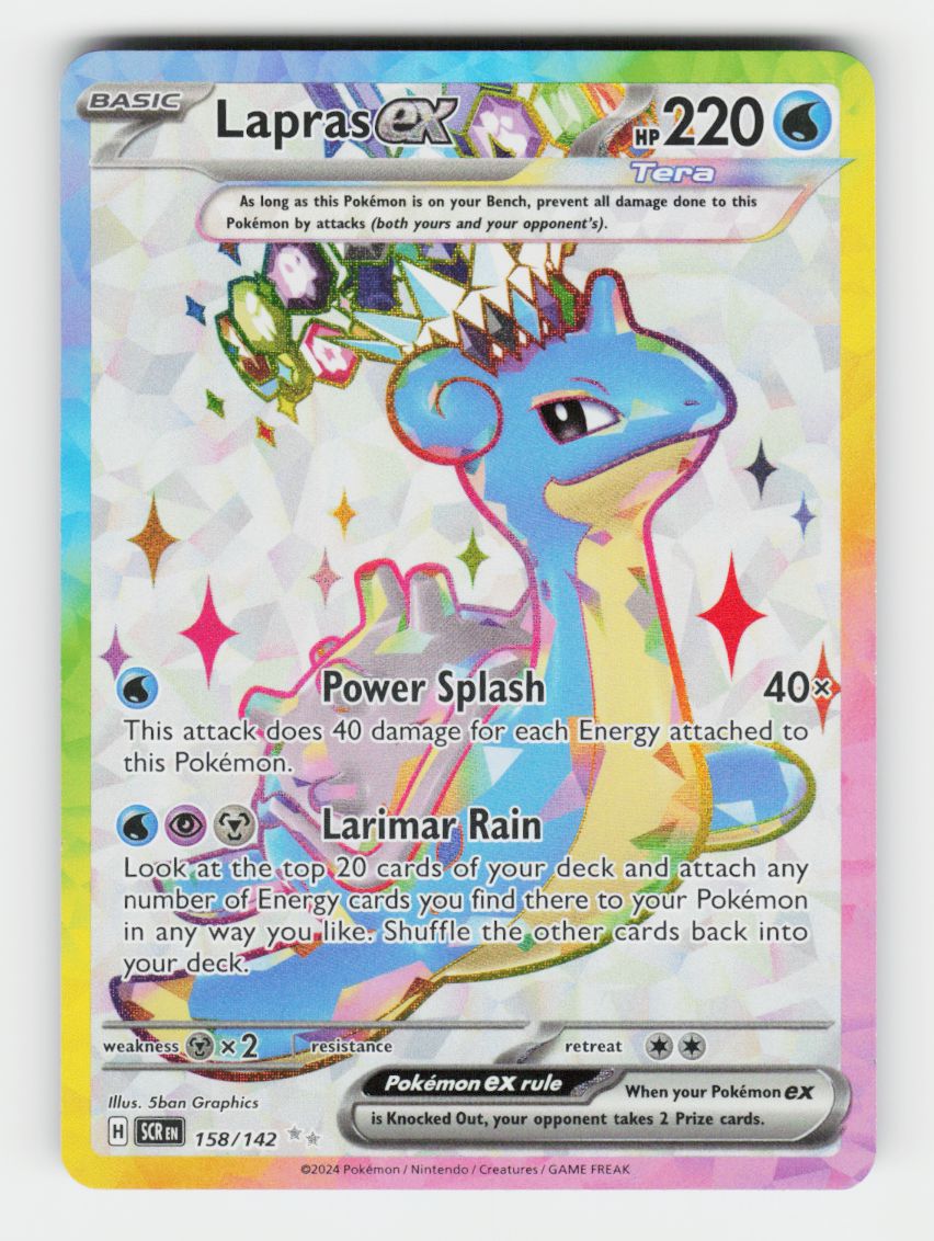 Lapras ex - 158/142 - B