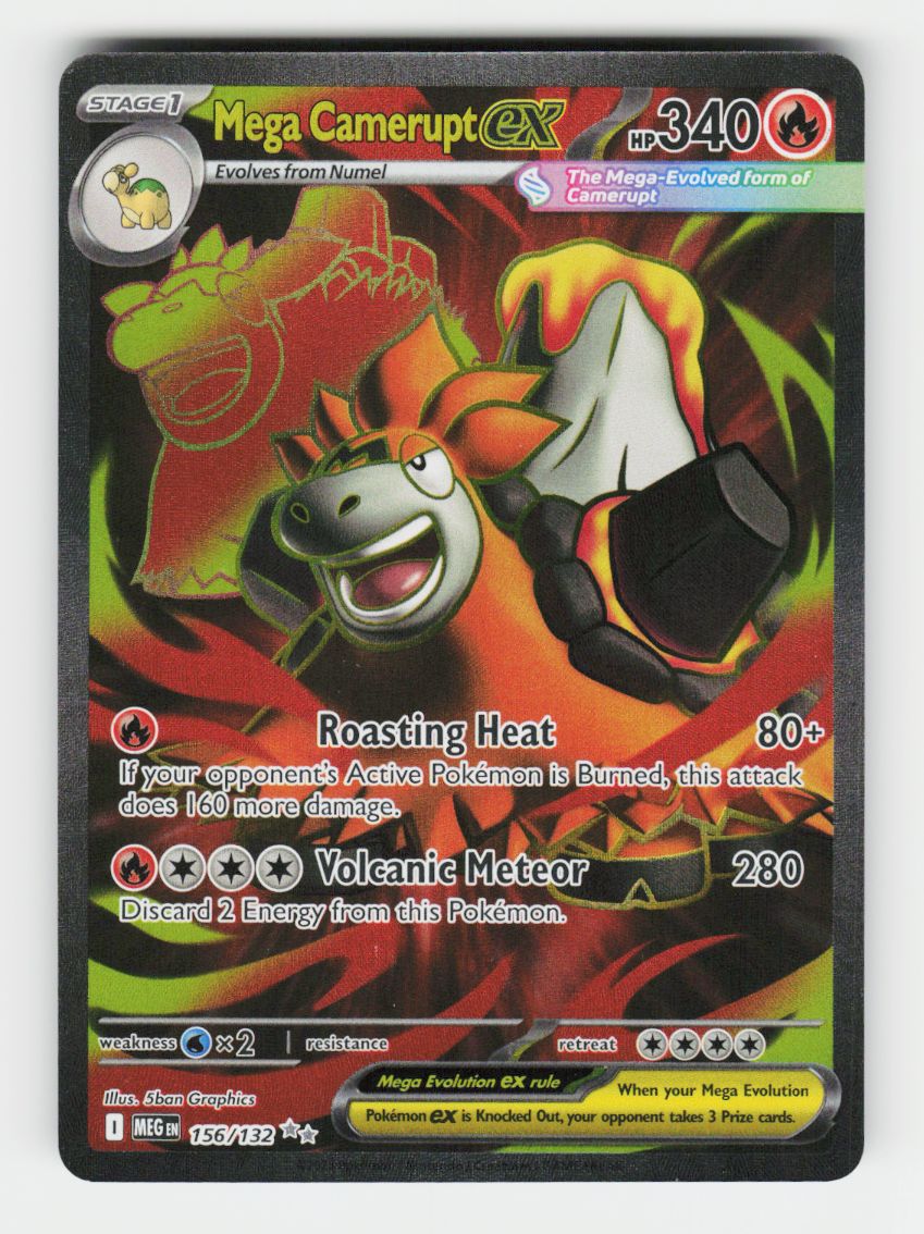 Mega Camerupt ex - 156/132 - B