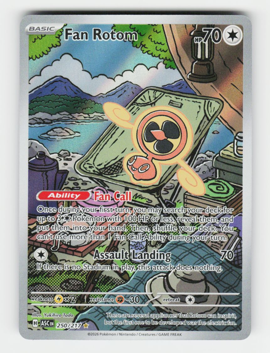 Fan Rotom - 250/217