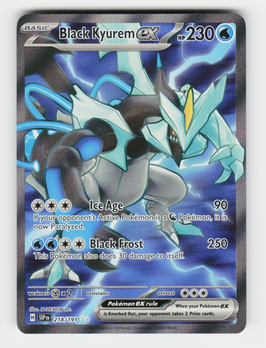 Black Kyurem ex - 218/191