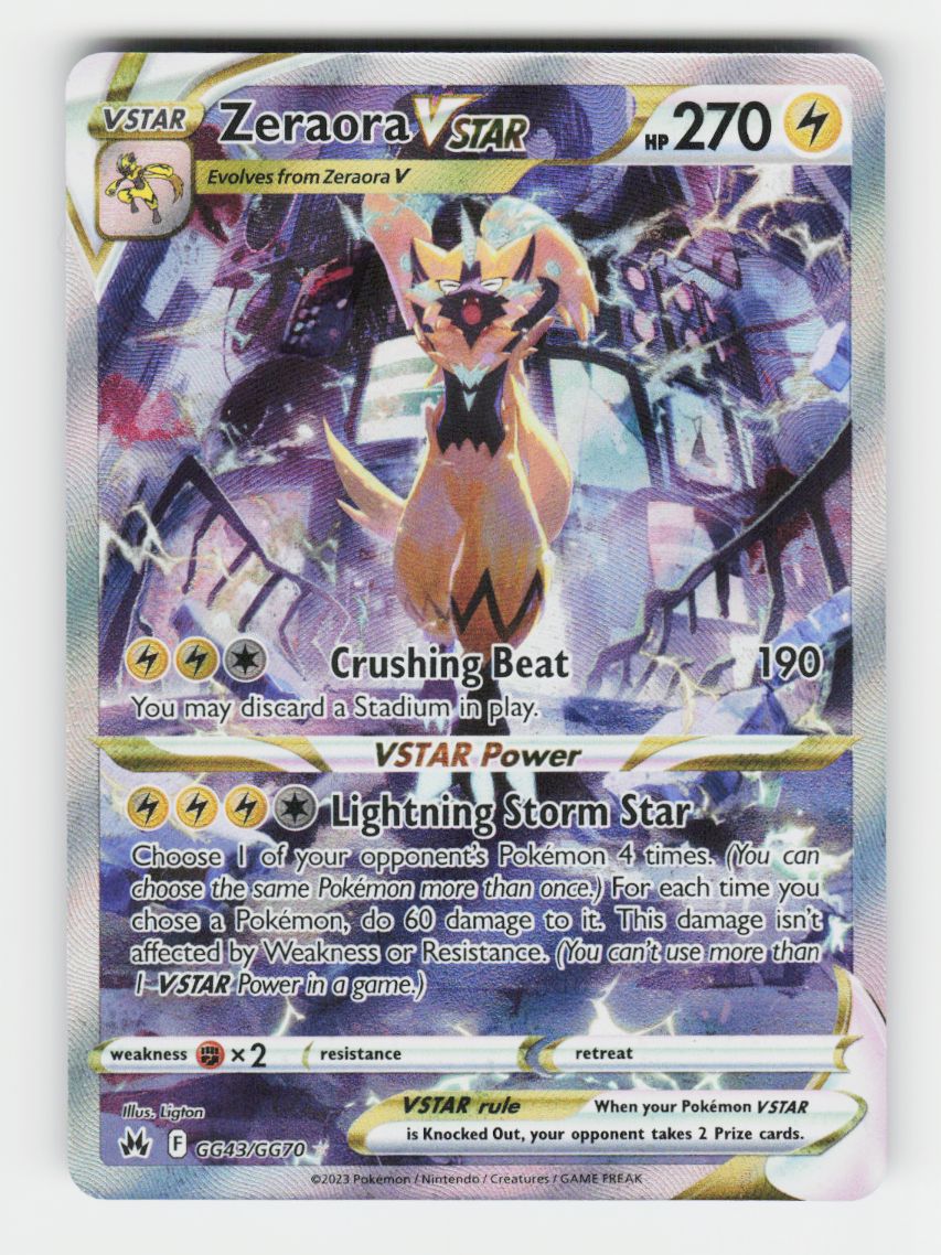 Zeraora VSTAR - GG43/GG70