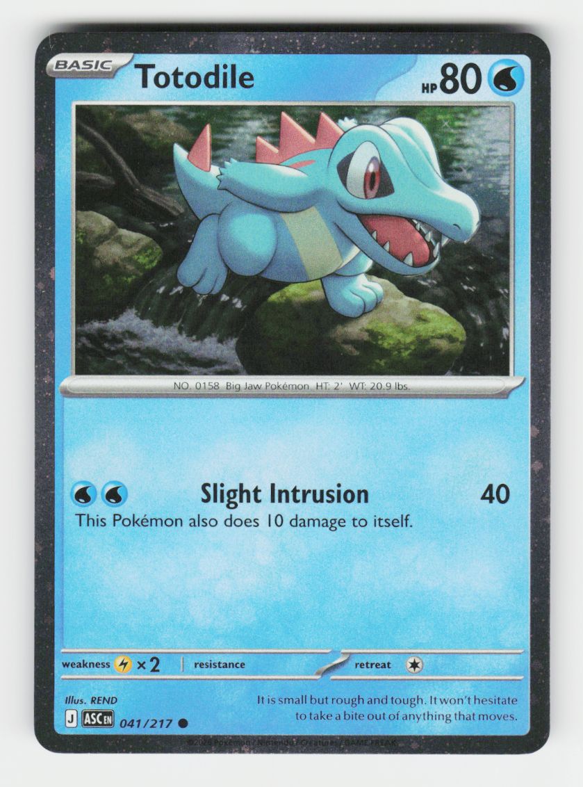 Totodile (Cosmos Holo) - 041/217 - A