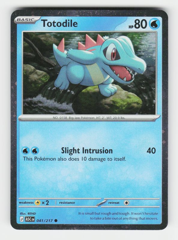 Totodile (Cosmos Holo) - 041/217 - A