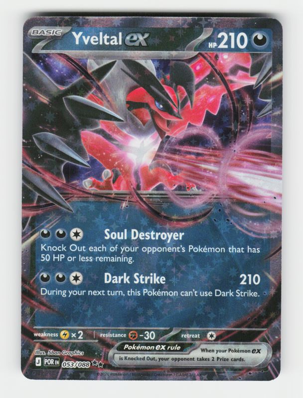 Yveltal ex - 053/088 - D