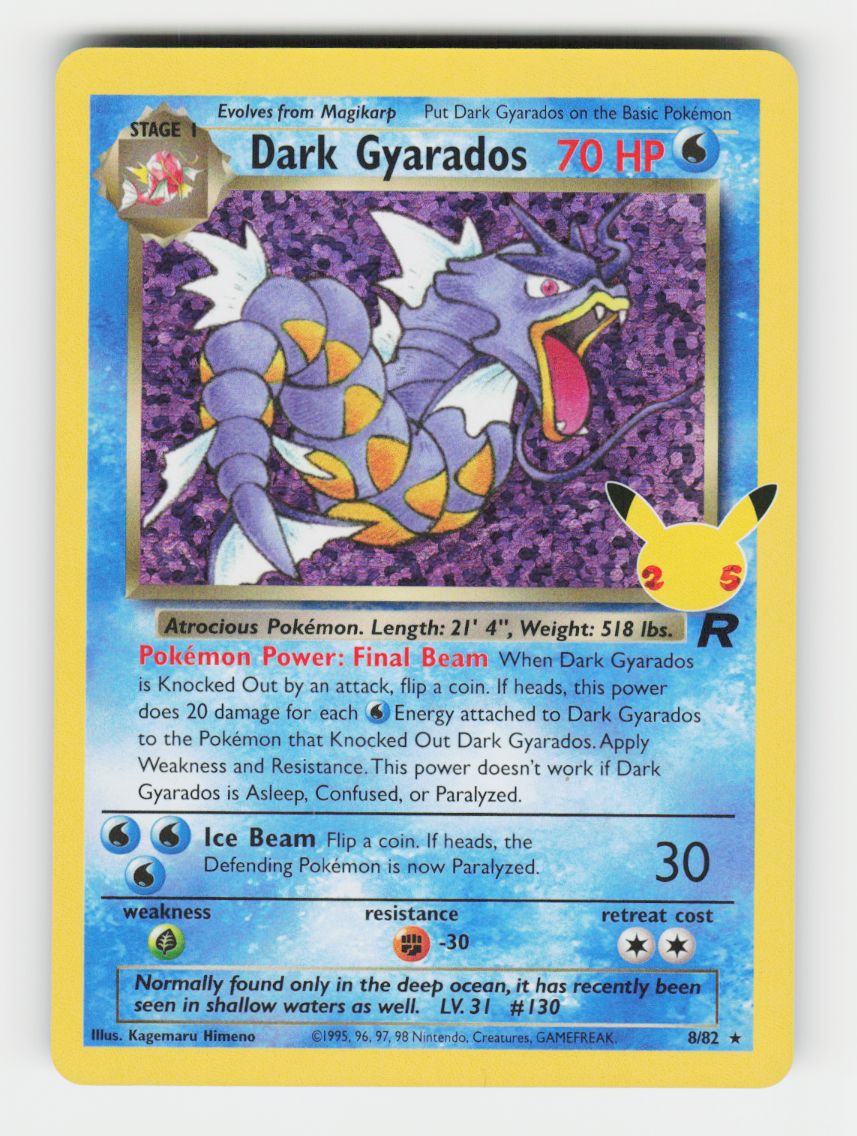 Dark Gyarados - 8/1/1982