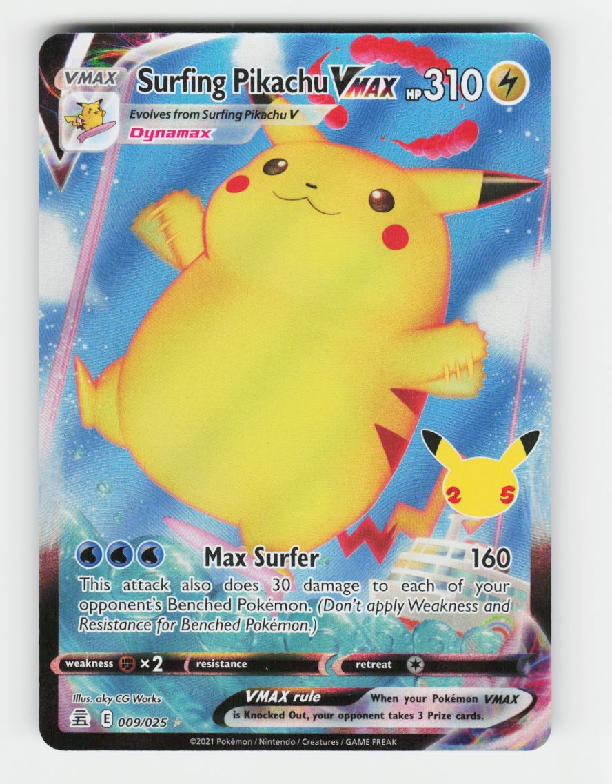 Surfing Pikachu VMAX - 009/025