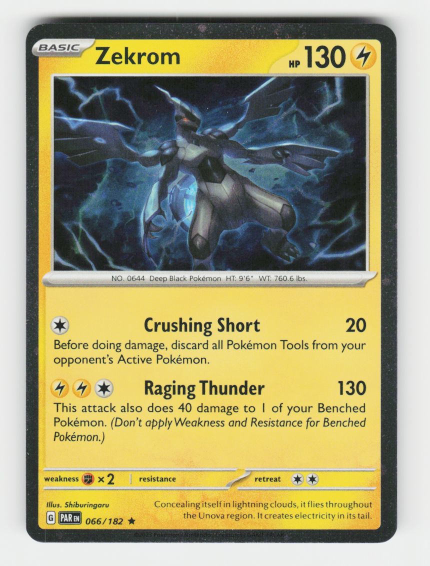 Zekrom - 066/182 (Cosmos Holo) - 066/182 - A