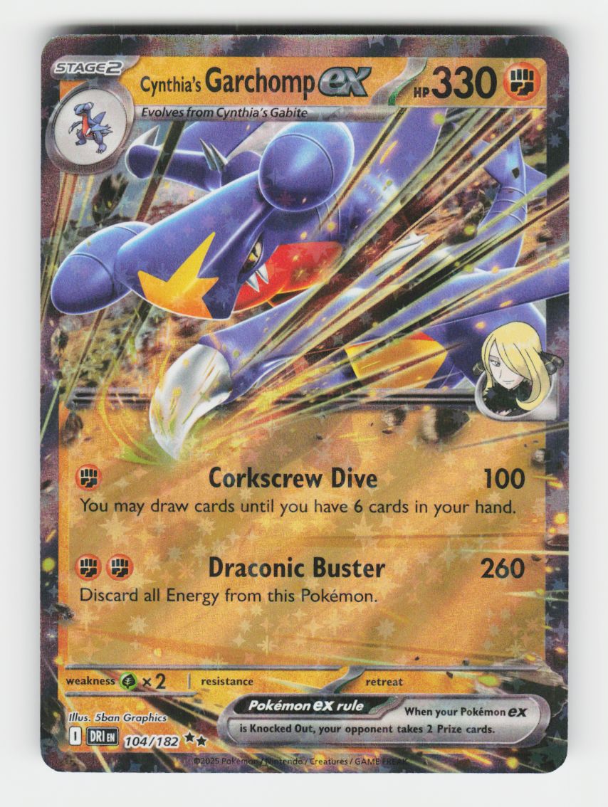 Cynthia's Garchomp ex - 111/217 - B