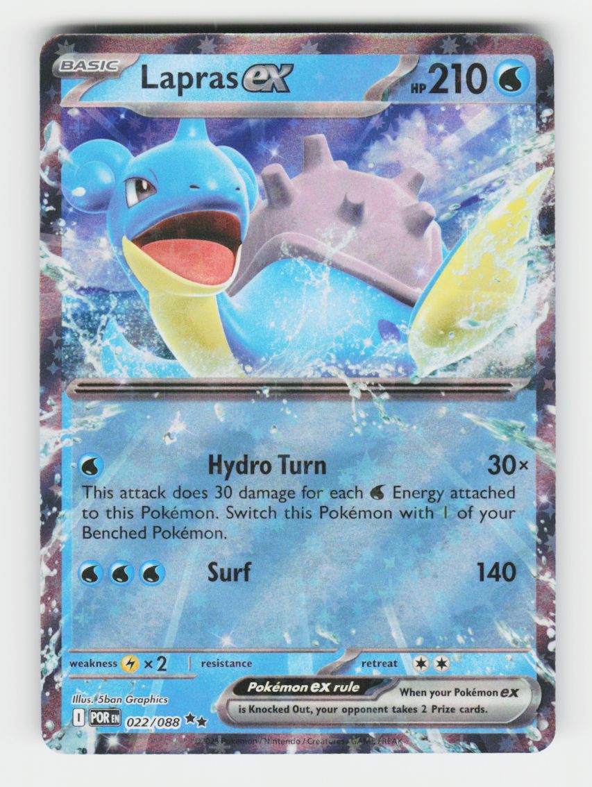 Lapras ex - 022/088 - D