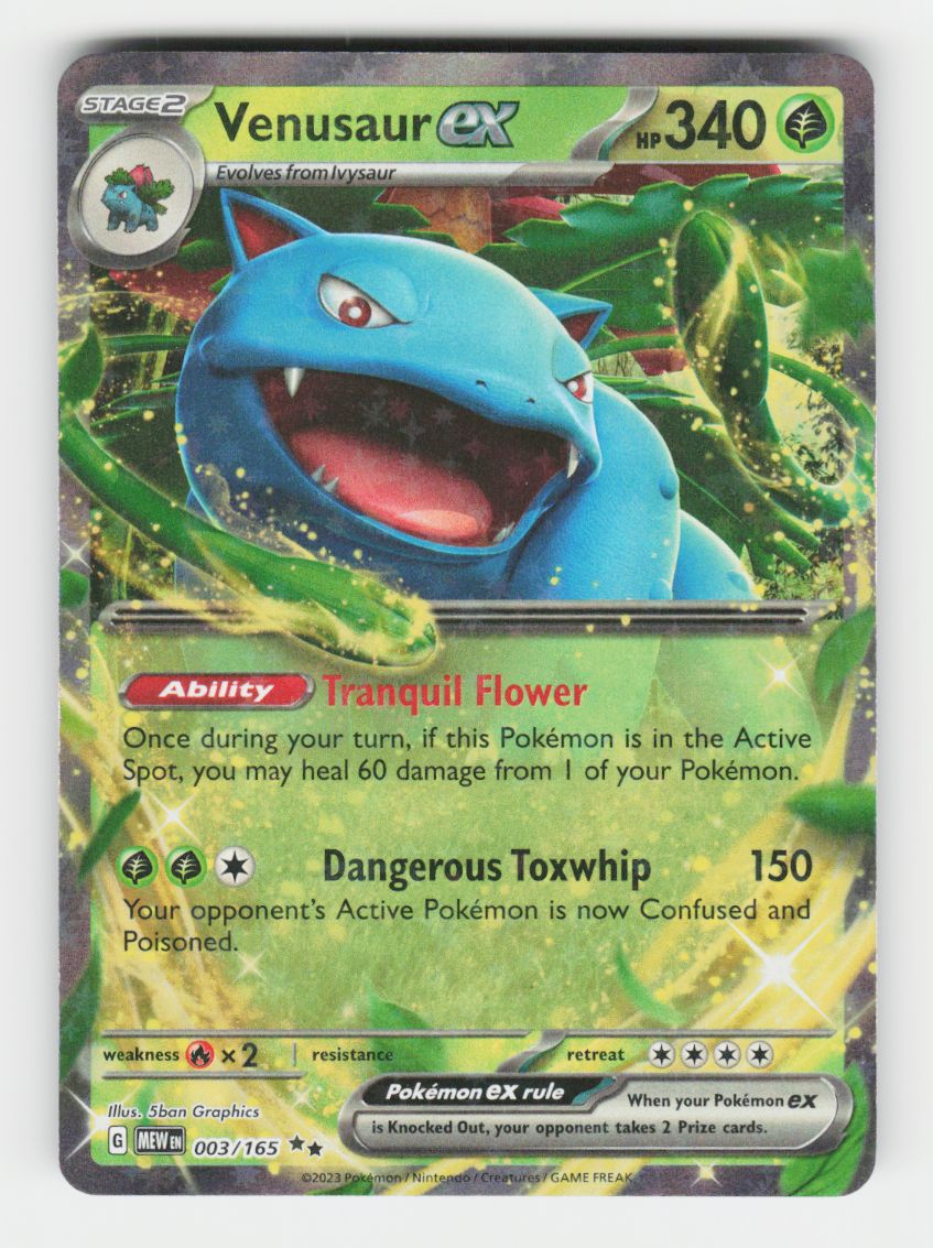 Venusaur ex - 003/165