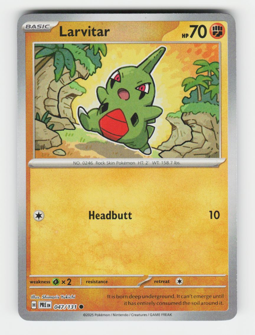 Larvitar (Master Ball Pattern) - 047/131