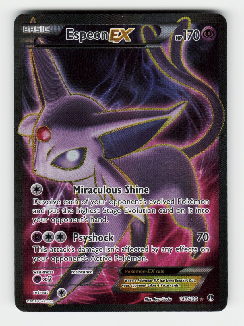 Espeon EX (Full Art) - 117/122 - Holo