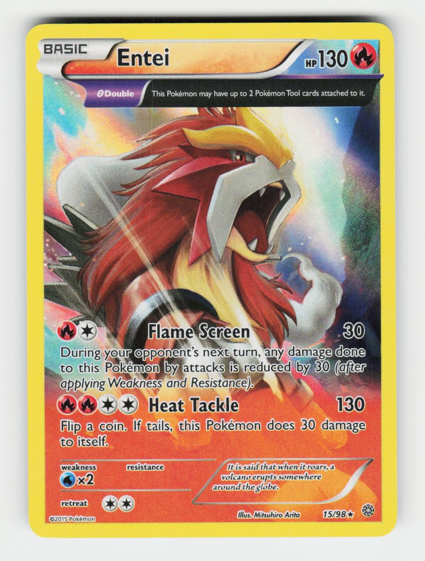 Entei (15) - 15/98 - Holo