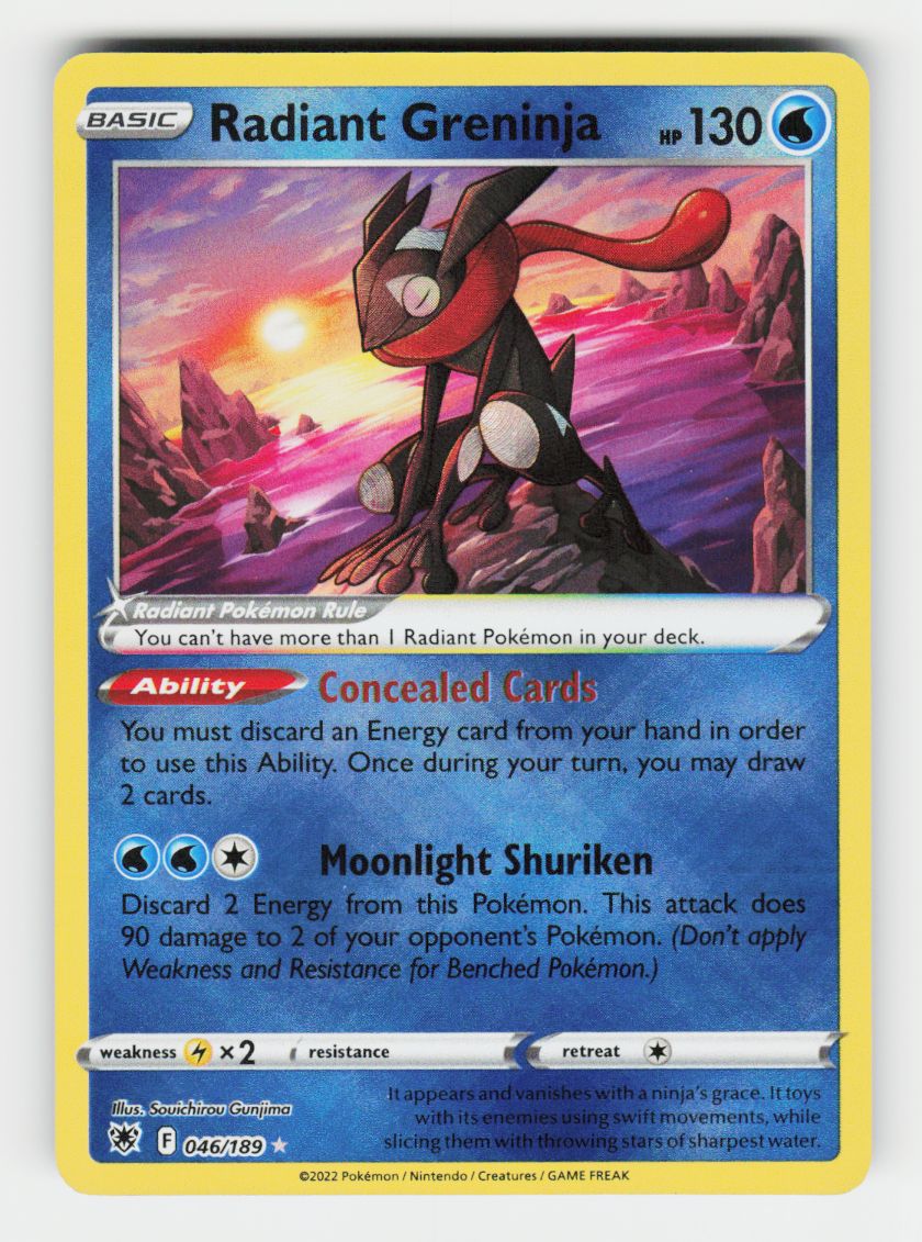 Radiant Greninja - 046/189