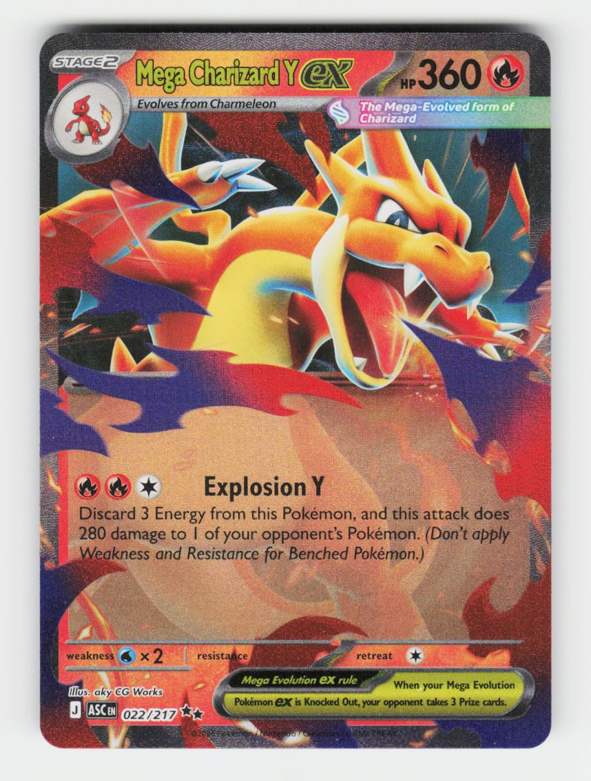 Mega Charizard Y ex - 022/217