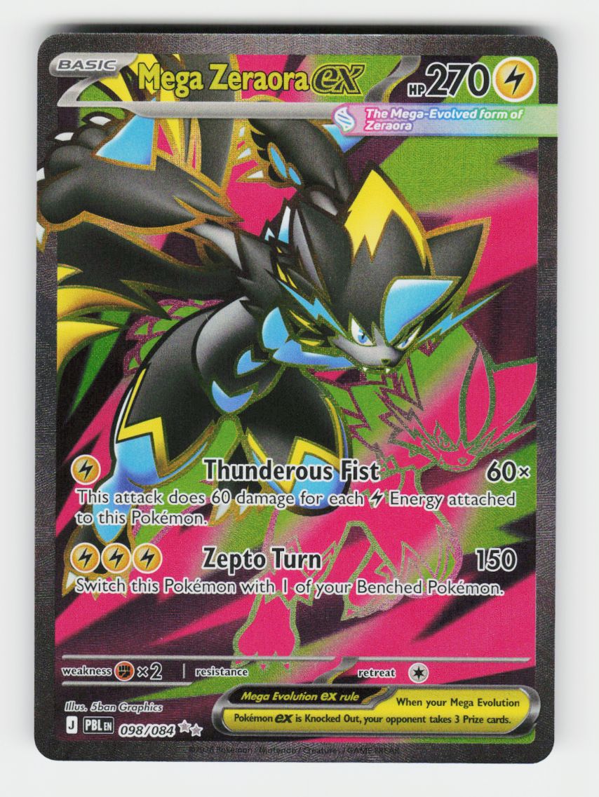 Mega Zeraora ex - 098/084