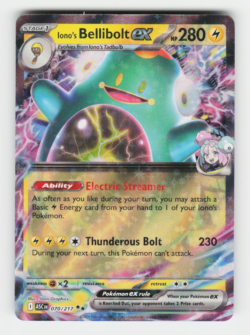 Iono's Bellibolt ex - 070/217
