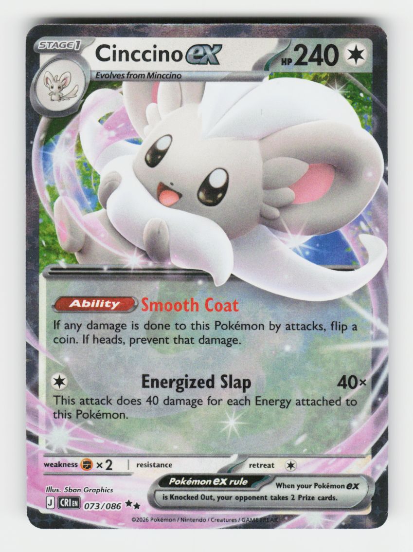 Cinccino ex - 073/086 - A