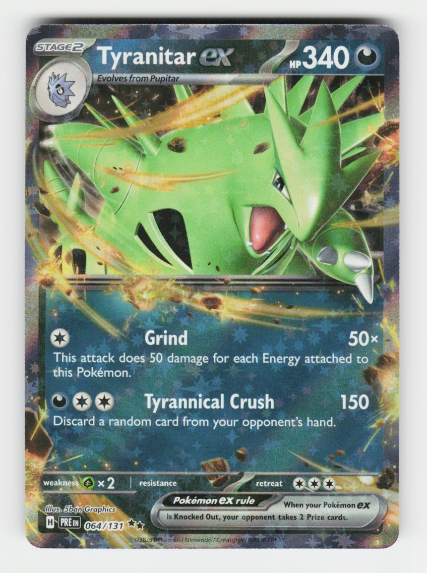 Tyranitar ex - 064/131 - B