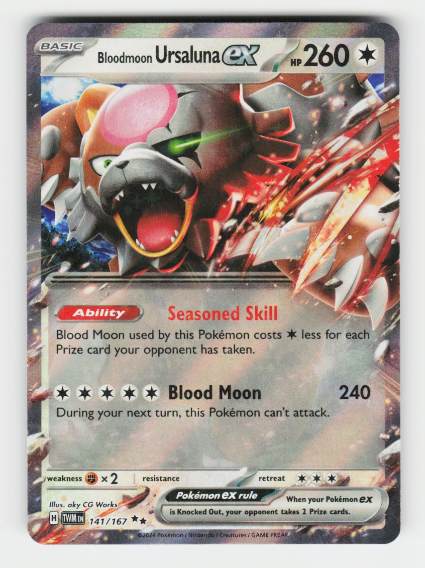 Bloodmoon Ursaluna ex - 141/167