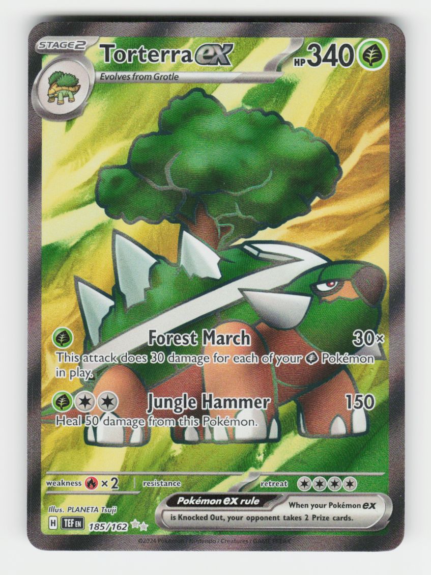 Torterra ex - 185/162