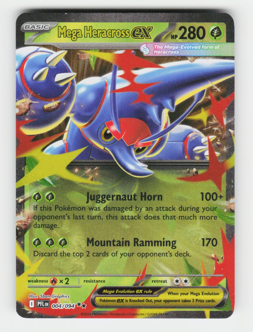 Mega Heracross ex - 004/094 - A