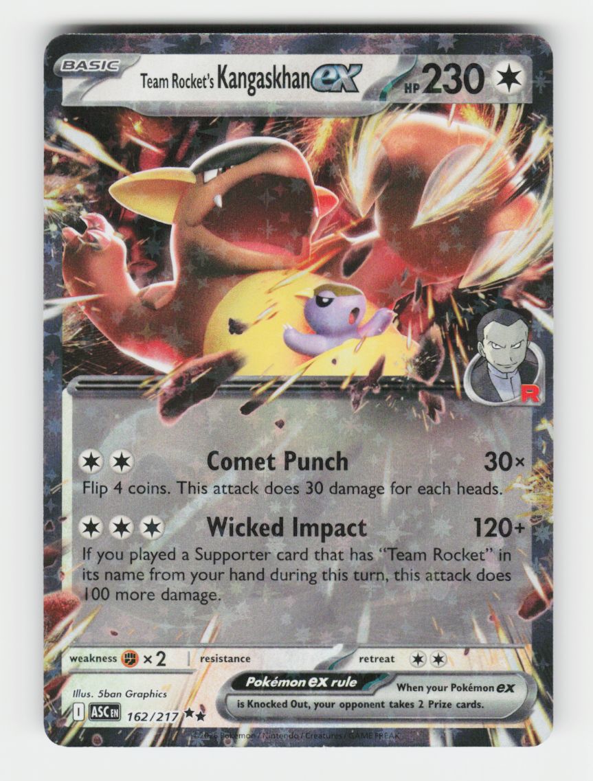 Team Rocket's Kangaskhan ex - 162/217 - B