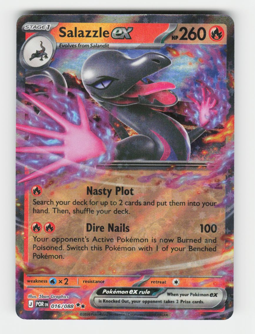 Salazzle ex - 016/088 - B