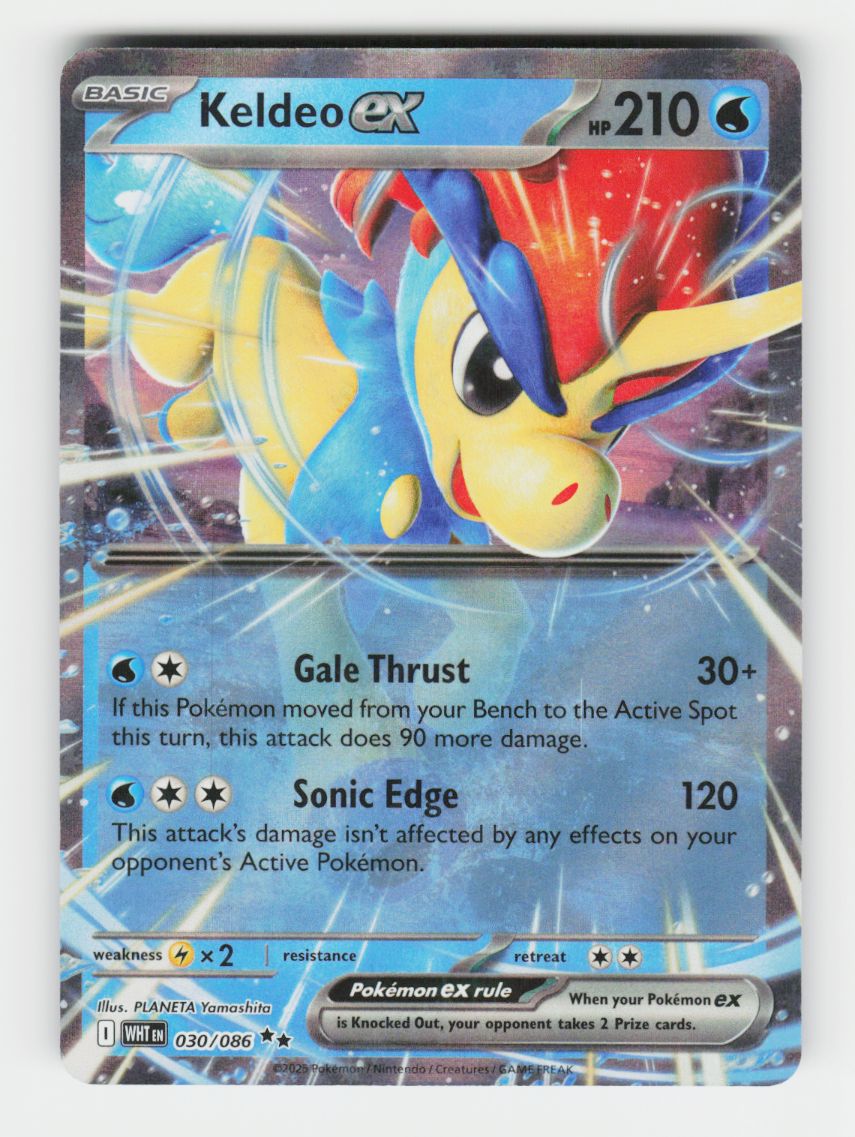 Keldeo ex - 030/086