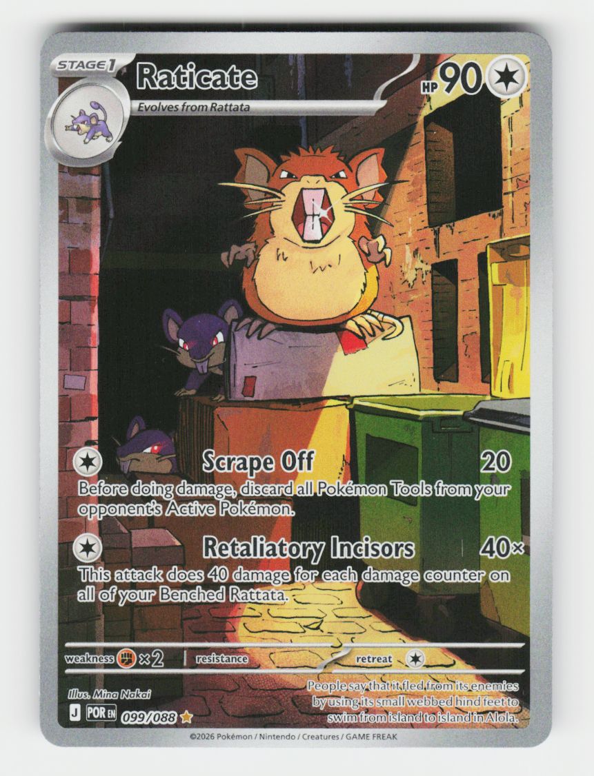 Raticate - 099/088 - C