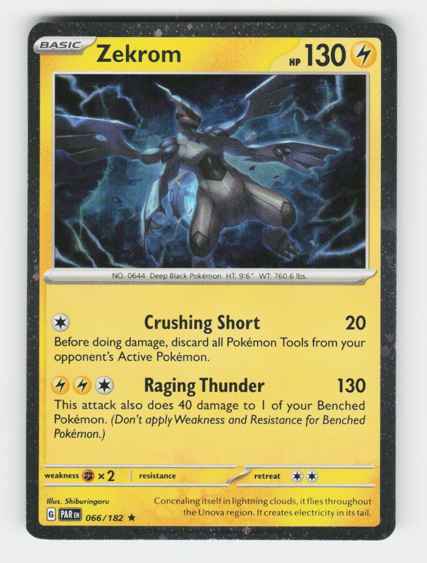 Zekrom - 066/182 (Cosmos Holo) - 066/182 - C