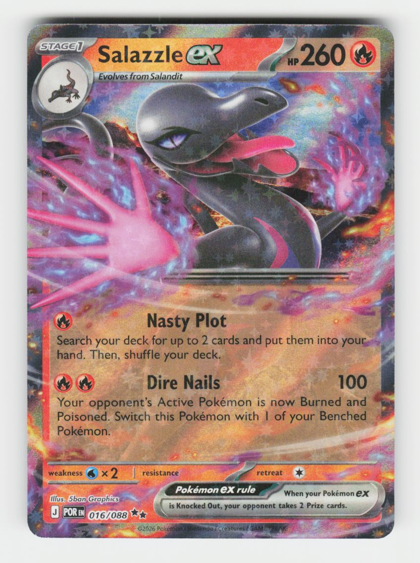 Salazzle ex - 016/088 - D