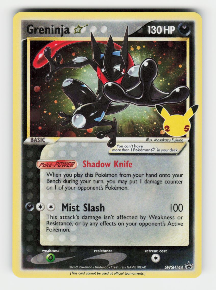 Greninja Star - SWSH144 - Holo
