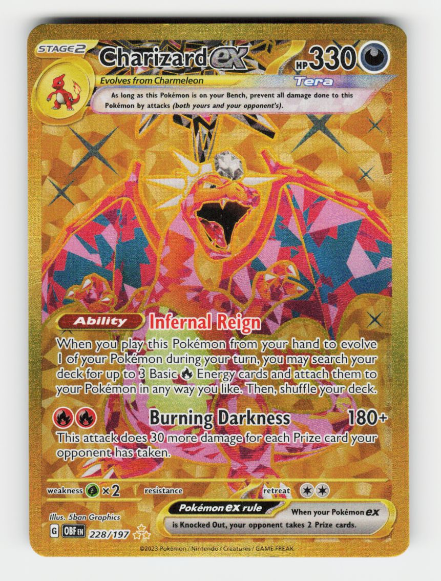 Charizard ex - 228/197 - Holo