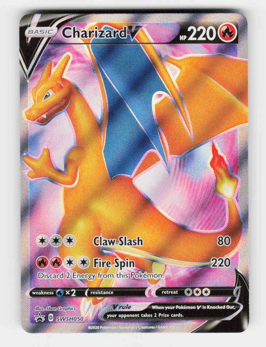 Charizard V - SWSH050 - Holo