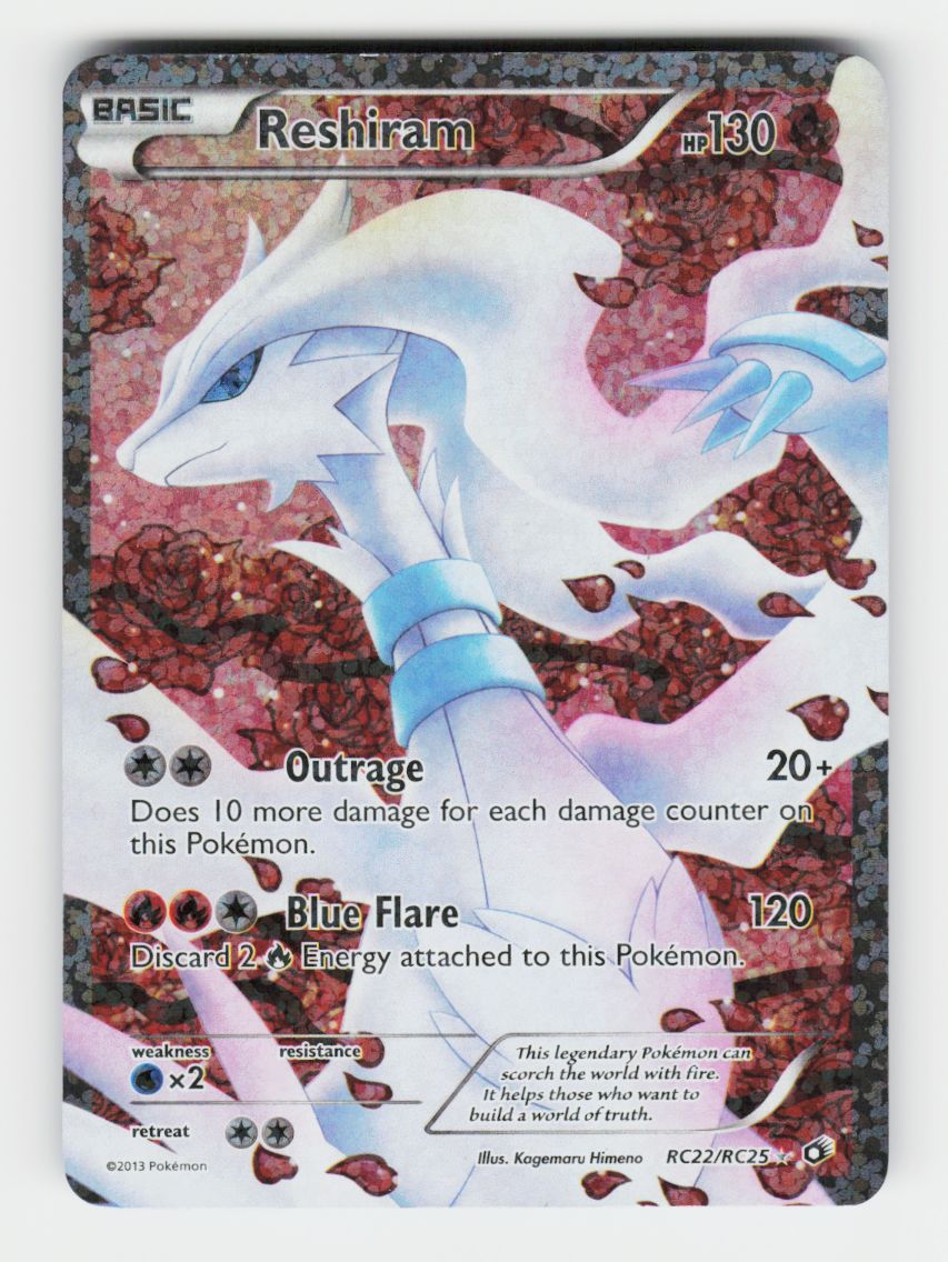 Reshiram (Full Art) - RC22/RC25 - Holo